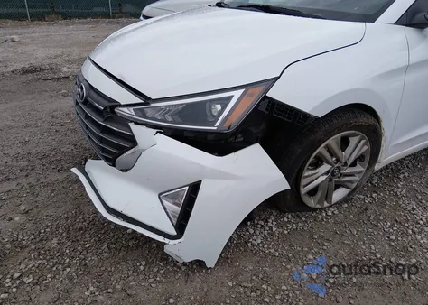 2019 Hyundai Elantra Value Edition из США, поврежденный, VIN 5NPD84LF7KH480822